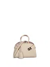 Ferragamo Hug Mini Stone Bag Beige In Beige
