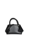 Ferragamo Black Medium Folded Handbag In Black