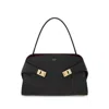 Ferragamo Hug-buckle Tote Bag In Black