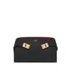 Ferragamo Small Structured Shoulder Bag With Adjustable Strap In Orange