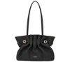 Ferragamo Medium Soft Shoulder Bag In Black