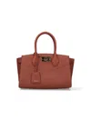 Ferragamo Medium Handbag Studio Soft In Brown