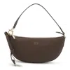 Ferragamo Leather Shoulder Bags Adjustable Strap In Clay