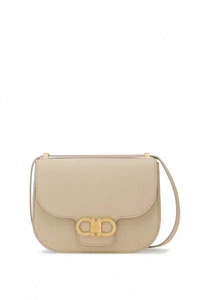 Ferragamo Shoulder Bag In Grey