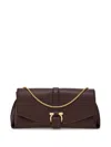 Ferragamo Shoulder Bag In Oxblood