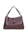 Ferragamo Salvatore  Logo Printed Tote Bag In Vinaccia