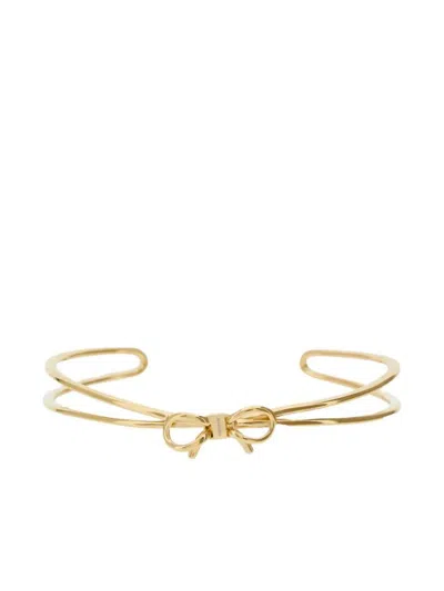 FERRAGAMO SALVATORE FERRAGAMO BANGLE WITH BOW - SIZE S/M ACCESSORIES