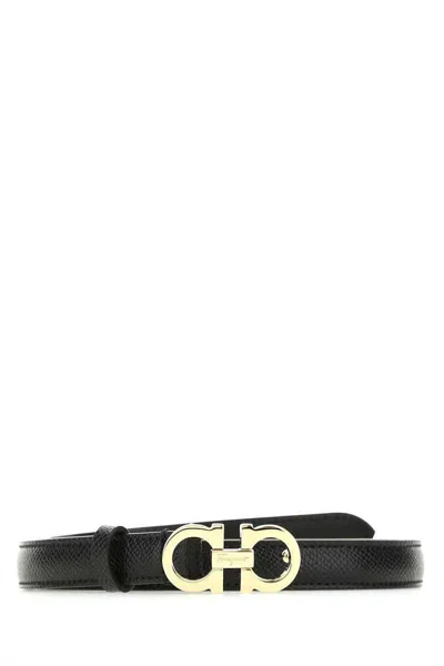 Ferragamo Salvatore  Belt In Black
