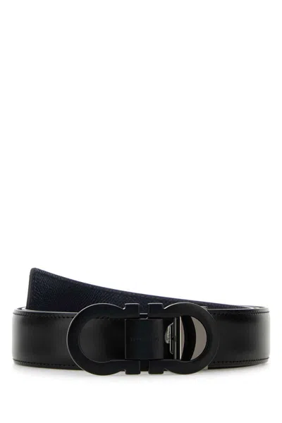 Ferragamo Double Adjus Belt In Purple