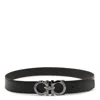 Ferragamo Gancini Leather Belt