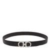 Ferragamo Adjustable And Reversible Gancini Belt