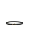 Ferragamo Adjustable Length Belt Gold-tone Buckle