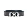 Ferragamo Silk Belts In Black