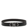 Ferragamo Gancini Leather Belt