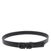 Ferragamo Reversible And Adjustable Double Gancini Belt