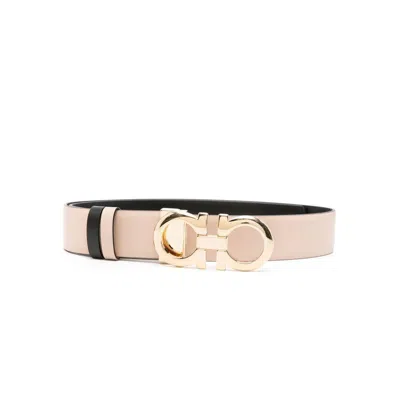 Ferragamo Salvatore  Belts In Beige
