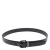 Ferragamo Gancini Belt In Black
