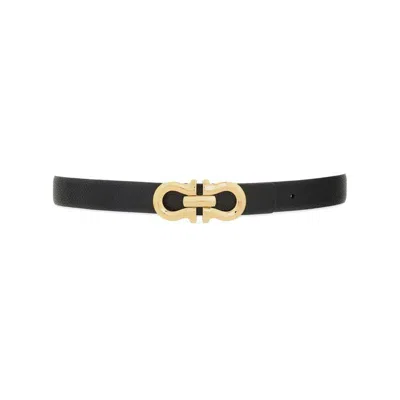 Ferragamo Salvatore  Belts In Black/red