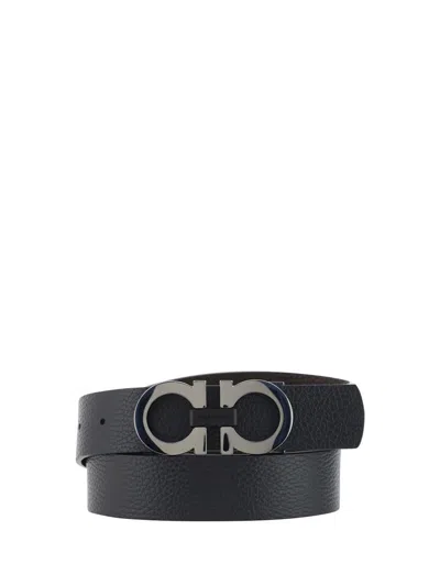 Ferragamo Salvatore  Belts E Braces In Black