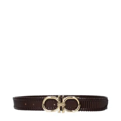 Ferragamo Salvatore  Belts Man With Brown Skin