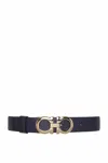 Ferragamo Salvatore  Belts In Myrtle/black