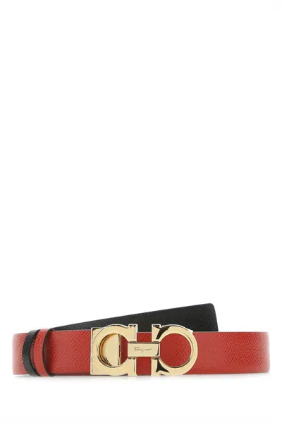 Ferragamo Salvatore  Belts In Red