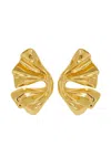 Ferragamo Logo Pendant Earrings