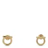Ferragamo Gancini Earrings In Brown