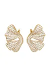 Ferragamo Drape Earrings In Multi
