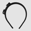 Ferragamo Black Cotton Hair Accessories