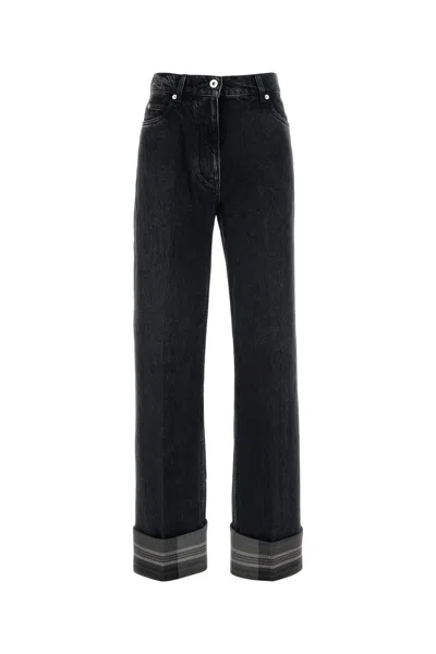 FERRAGAMO SALVATORE FERRAGAMO BLACK DENIM JEANS