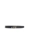 Ferragamo Salvatore  Black Leather Belt