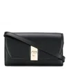 Ferragamo Salvatore  Black Leather Boxyz Mini Crossbody/belt Bag In Black