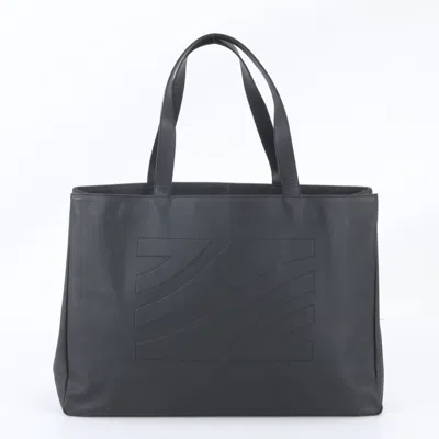 Pre-owned Ferragamo Salvatore  Black Leather Shoulder Bag Tote Bag ()