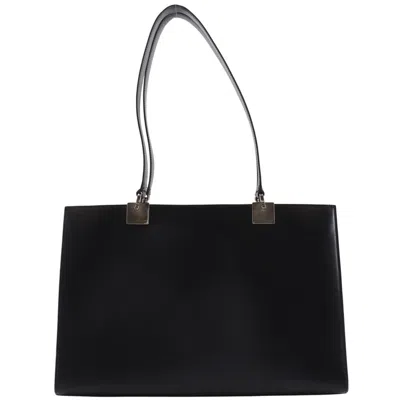 Pre-owned Ferragamo Salvatore  Black Leather Tote Bag ()
