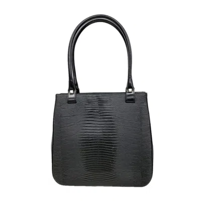Pre-owned Ferragamo Salvatore  Black Leather Tote Bag ()