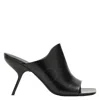 Ferragamo 95 Nappa Leather Mules In Black