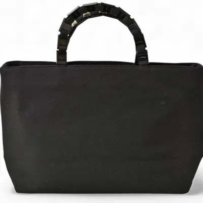 Pre-owned Ferragamo Salvatore  Black Nylon Shoulder Bag Tote Bag ()