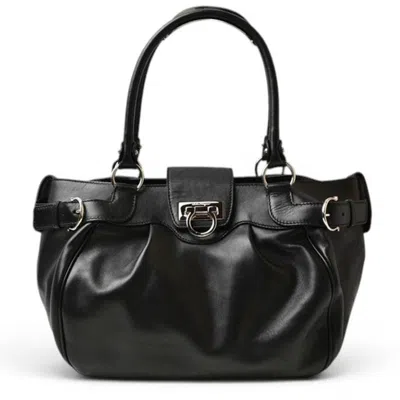 Pre-owned Ferragamo Salvatore  Black Tote Bag ()
