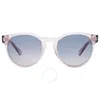 Ferragamo Blue Gradient Teacup Ladies Sunglasses Sf1068s 260 52