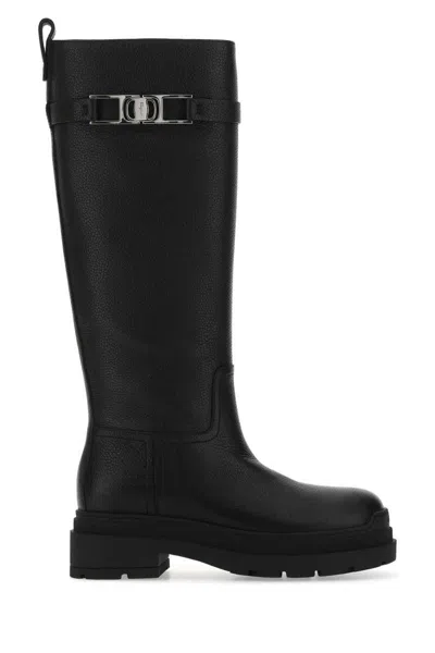 Ferragamo Salvatore  Boots In Black
