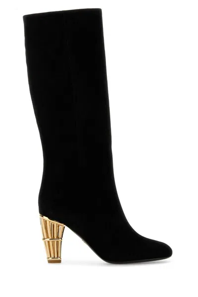 Ferragamo Salvatore  Boots In Black