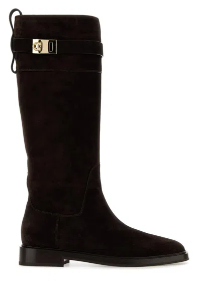 FERRAGAMO SALVATORE FERRAGAMO BOOTS