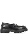 Ferragamo Maryan Chunky Sole Loafers With Gold-tone Hardware