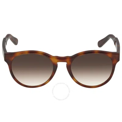 Ferragamo Brown Gradient Round Ladies Sunglasses Sf1068s 240 52