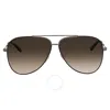 Ferragamo Salvatore  Brown Pilot Unisex Sunglasses Sf131s 211 60