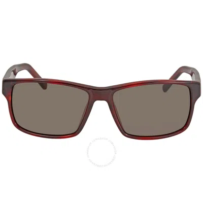 Ferragamo Salvatore  Brown Rectangular 58 Mm Men's Sunglasses Sf960s 214 58