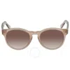 Ferragamo Brown Teacup Ladies Sunglasses Sf1068s 278 52 In Brown