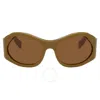 Ferragamo Salvatore  Brown Wrap Ladies Sunglasses Sf1078s 320 59