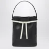 Ferragamo | Bucket Bag Black/mascarpone With Bow In Black